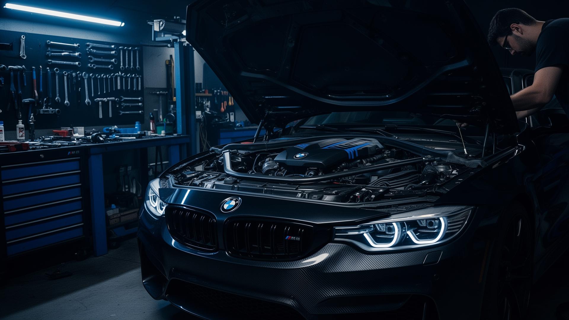 Atelier mécanique performance BMW