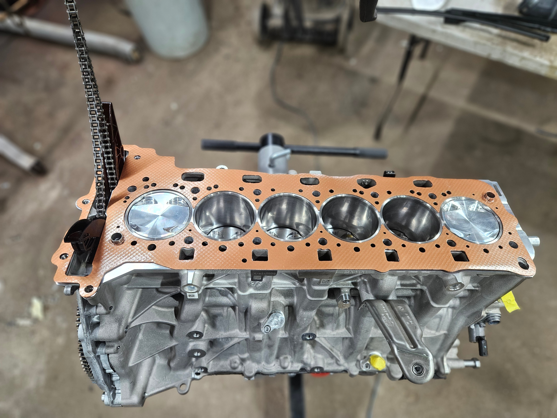 Bloc moteur forgé & pistons